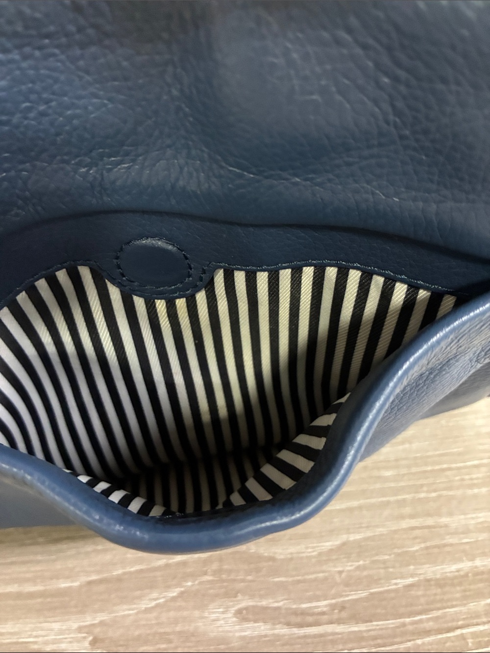 kate spade blue leather crossbody purse - Picture 11 of 12